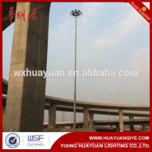 Cuadrado, viaducto o estadio medio poligonal alto mástil de iluminación de la torre de la torre del poste de China fabricante